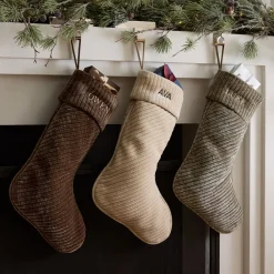West Elm Corded Bias Velvet Stockings