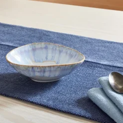 West Elm Costa Nova Brisa Oval Low Serving Bowl
