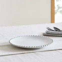 West Elm Costa Nova Pearl Stoneware Salad Plates (Set of 4)