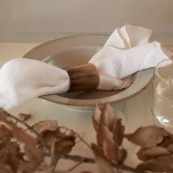 West Elm Costa Nova Round Horn Napkin Rings (Set of 4)