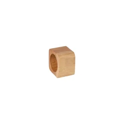 West Elm Costa Nova Square Wood Napkin Rings (Set of 4)