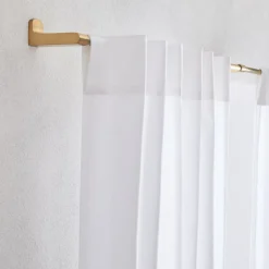 West Elm Cotton Canvas Curtain (Set of 2)