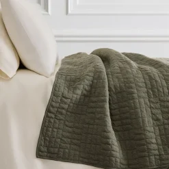 West Elm Cotton Cloud Jersey Blanket