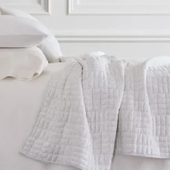 West Elm Cotton Cloud Jersey Blanket