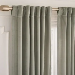 West Elm Cotton Velvet Curtain