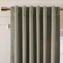West Elm Cotton Velvet Curtain