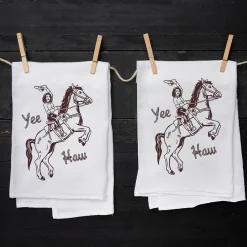West Elm Counter Couture Cowgirl Tea Towels (Set of 2)