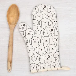 West Elm Counter Couture Dog Oven Mitt & Pot Holder