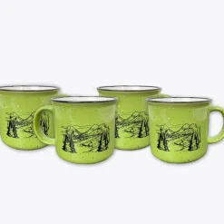 West Elm Counter Couture Mountain Ceramic Campfire Mug