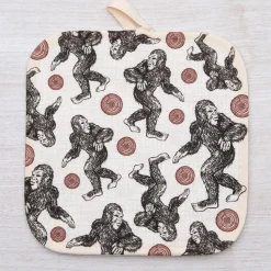West Elm Counter Couture Sasquatch Oven Mitt & Pot Holder