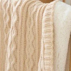 Kids West Elm Cozy Cable Knit Baby Blanket