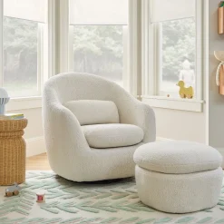 Kids West Elm Cozy Swivel Glider