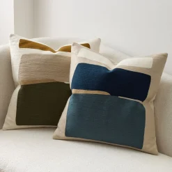 West Elm Crewel Block Art