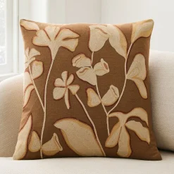 West Elm Crewel Garden Pillow Cover