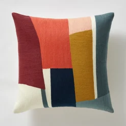 West Elm Crewel Geo Pieces
