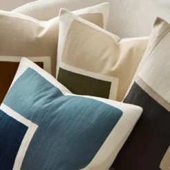West Elm Crewel Stacked Shapes