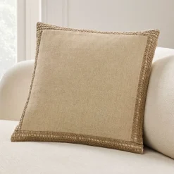 West Elm Crocheted Jute Border