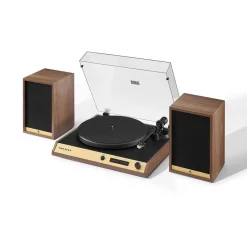 West Elm Crosley C72 Record Player w/ Speakers