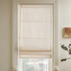 West Elm Crossweave Cordless Roman Shade