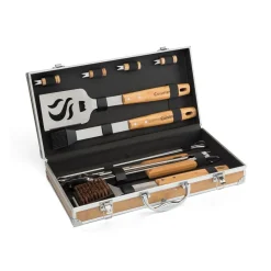 West Elm Cuisinart 13-Piece Grill Tool Set - Bamboo