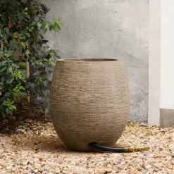 West Elm Curved Ficonstone Hose Storage