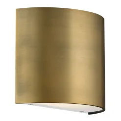 West Elm Curved Metal LED Sconce