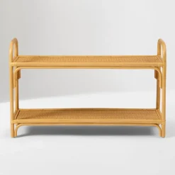 Kids West Elm Curved Rattan Small Shelf (42")