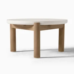 West Elm Cusco Outdoor Concrete Coffee Table (32")