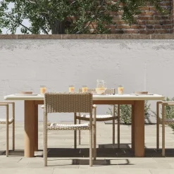 West Elm Cusco Outdoor Concrete Dining Table (76")