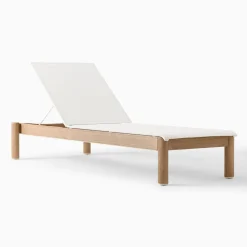 West Elm Cusco Outdoor Textilene® Chaise Lounge