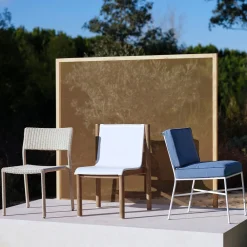 West Elm Cusco Outdoor Textilene® Stacking Dining Chair