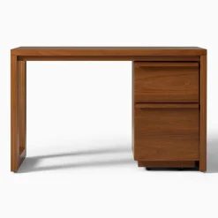 West Elm Cutler Desk (48") & File Cabinet (16") Set