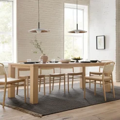 West Elm Cutler Extendable Dining Table (72"–92")