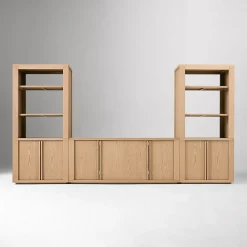 West Elm Cutler Media Set (144")