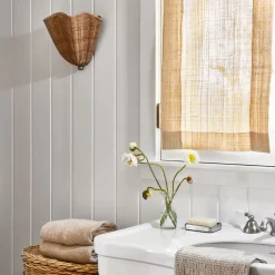 West Elm Cynda Rattan Sconce (12.5")