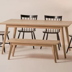 West Elm Cypress Dining Bench (46"–76")