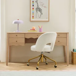 Kids West Elm Daisy Storage Desk (56")