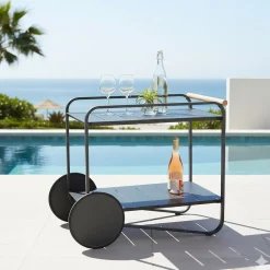 West Elm Dante Outdoor Bar Cart