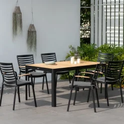 West Elm Dante Outdoor Dining Table (–)