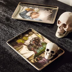 West Elm Dapper Animal Halloween Trinket Tray