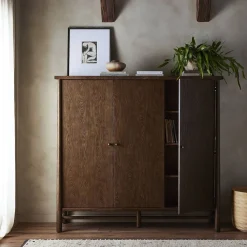 West Elm Darana 3-Door Cabinet (74")