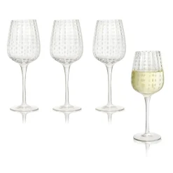 West Elm Dash Wine Glasses (Set of 4)