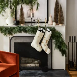 West Elm Deco Metal Fireplace Screen