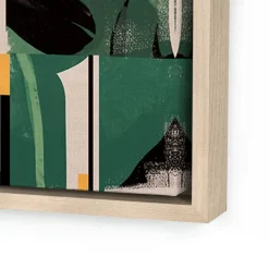 West Elm Deconstructed Geo Framed Wall Art by Coup D'Esprit