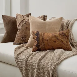 West Elm Deco Persian & Throw Set
