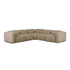 West Elm Delevan Power Recliner L-Shaped Sectional (126")