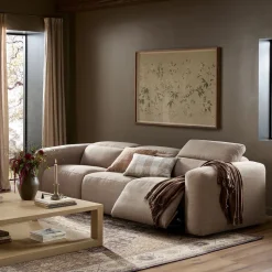 West Elm Delevan Power Recliner Sofa (91"–121")