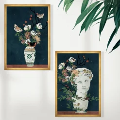 West Elm Delicate Framed Wall Art