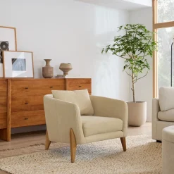 West Elm Delray Leather Chair