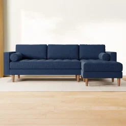 West Elm Dennes 2-Piece Chaise Sectional (102")